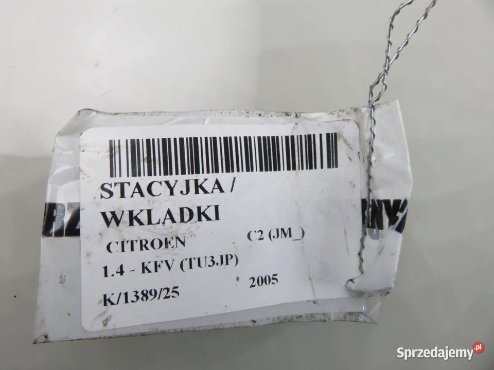 STACYJKA CITROEN C2 9648445180