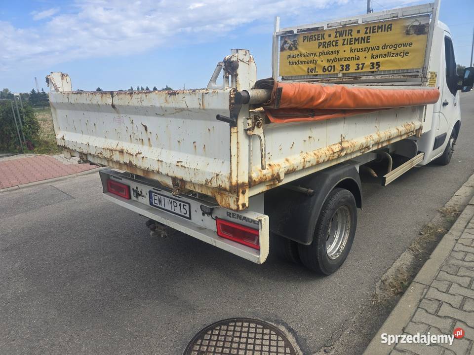 Renault Master bliźniaki wywrotka łódzkie Wieluń