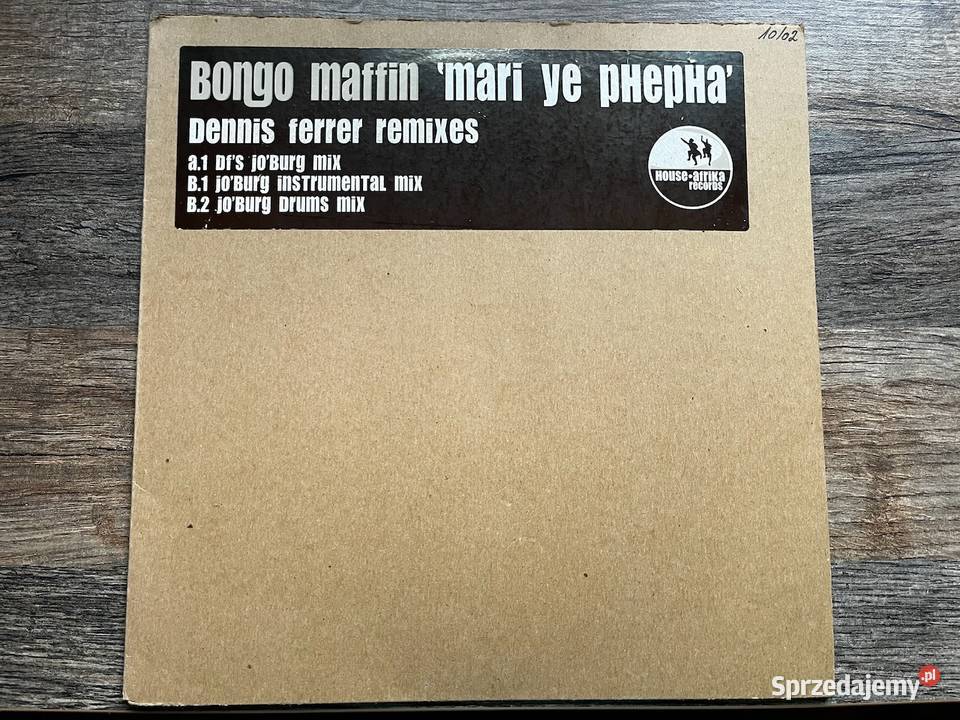 Bongo Maffin Mari Ye Phepha Dennis Ferrer Błażejowice sprzedam
