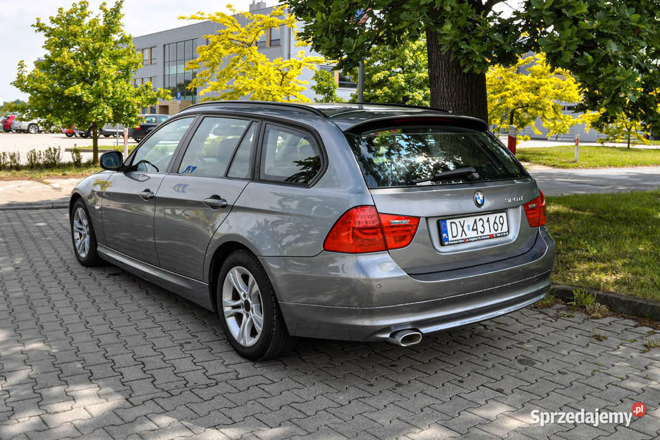 BMW Seria 3 320d 163 2011 r skóry Wrocław