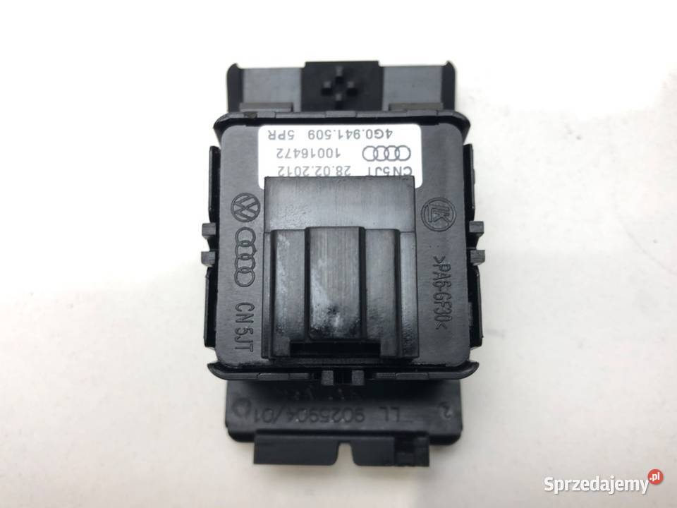 WŁĄCZNIK ŚWIATEŁ AWARYJNYCH AUDI A6 C7 4G0941509 osobowe