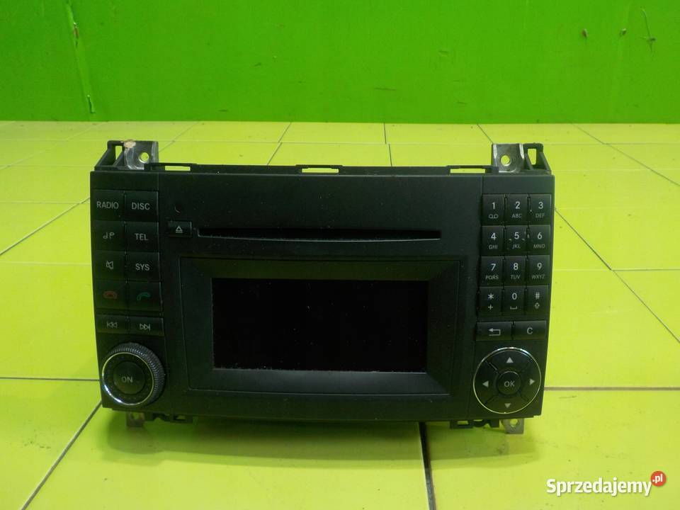 MERCEDES A W169 LIFT 09r radio CD A1698705494 Suków