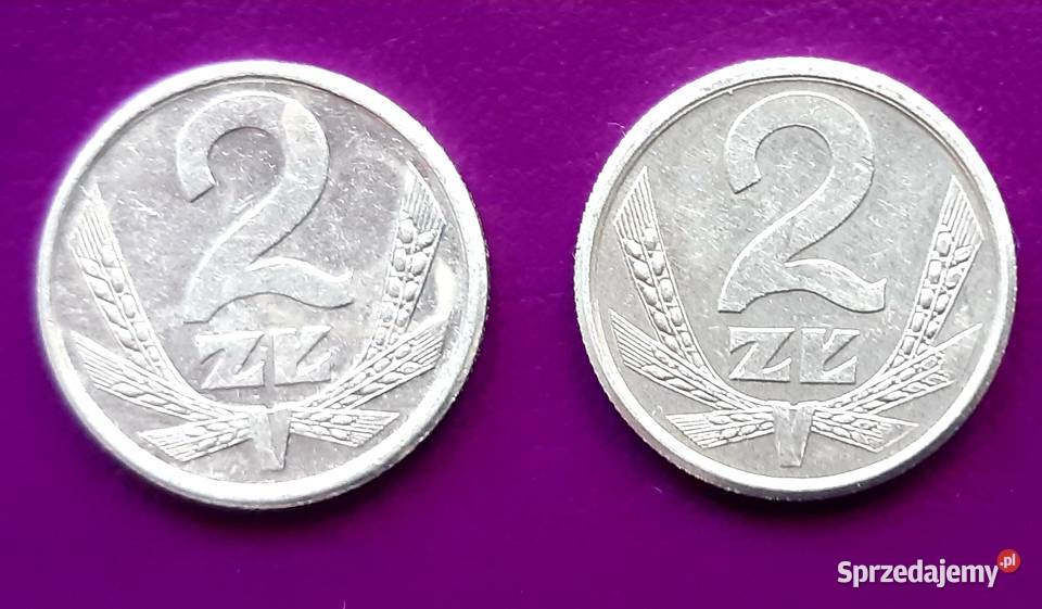 2 Monety PRL 2 ZŁOTE 19891990 Piękne Oryginały Pruszków