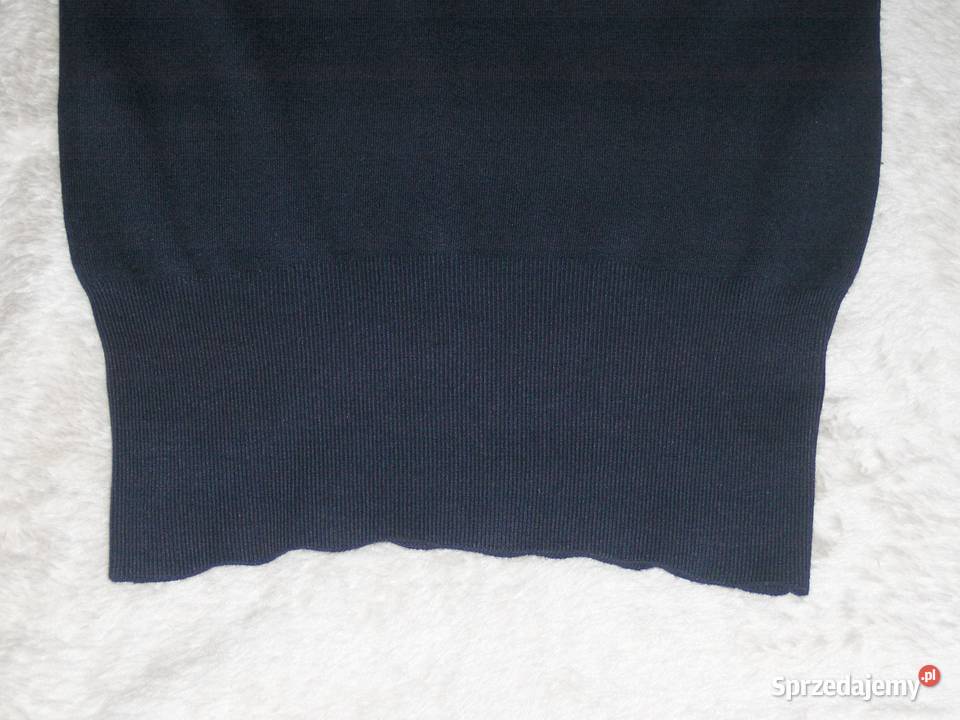 Granatowy sweter damski ZARA ML Rozmiar 38(M) Odzież damska Łódź