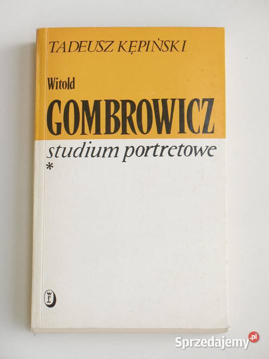 Witold Gombrowicz Studium portretowe Tadeusz