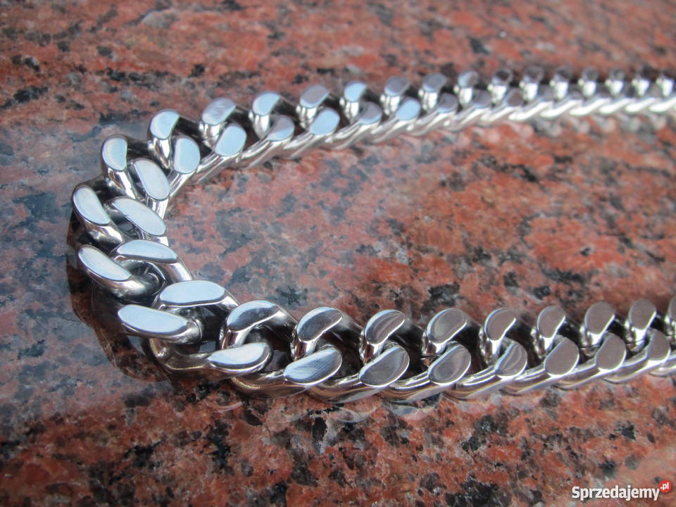 ŁAŃCUSZEK ŁAŃCUCH PANCERKA SREBRNY 132mm 55133GR wielkopolskie Ostrzeszów sprzedam