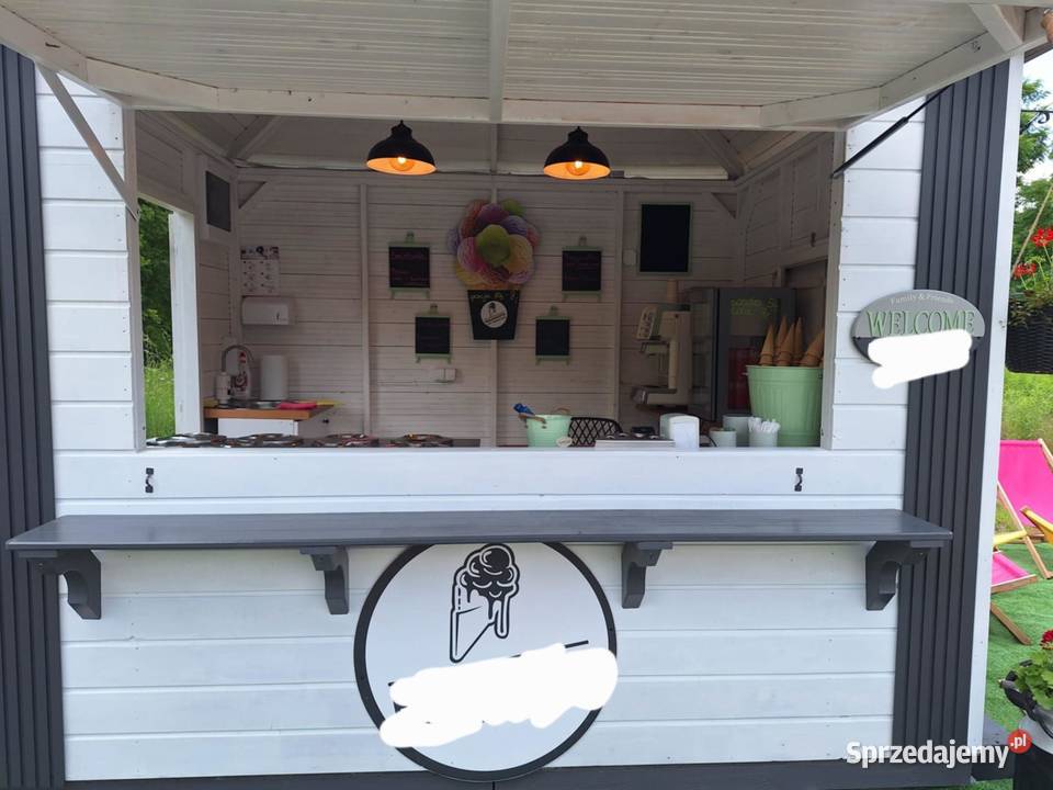 Domek Handlowy drewniany 1500zł/m2