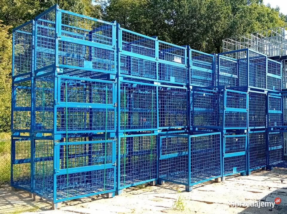 GITTERBOX KOSZ metalowy Siatkowy Pojemnik Brodnica