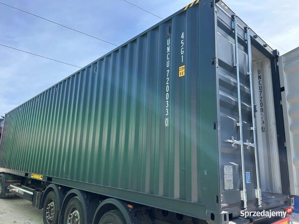 Kontener morski 40HC nowy One Way grafitowy Tuszyn
