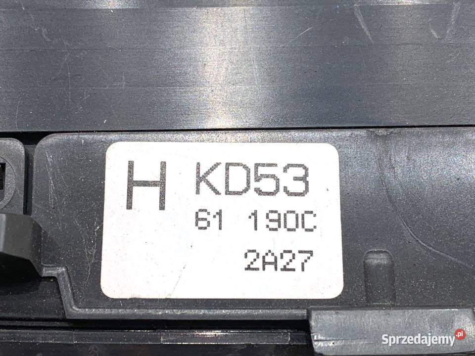 PANEL STEROWANIA NAWIEWU MAZDA CX5 KD5361190C