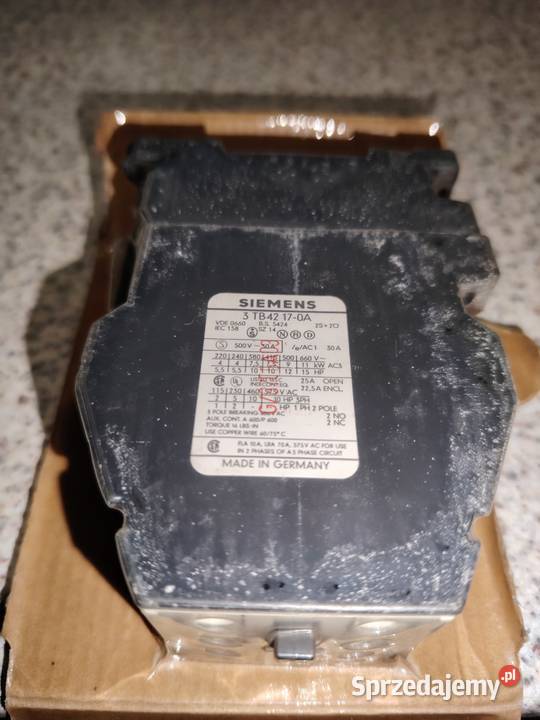 Siemens 3TB42 17OA stycznik śląskie Poręba