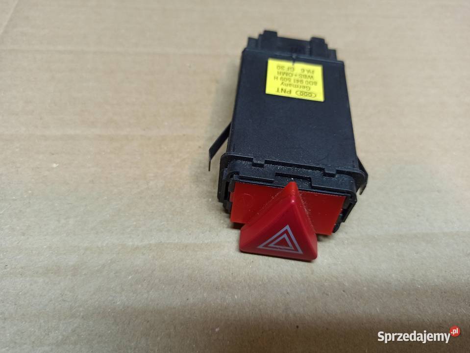 Włącznik Przełącznik awaryjnych świateł Audi A4 dolnośląskie Bolesławiec