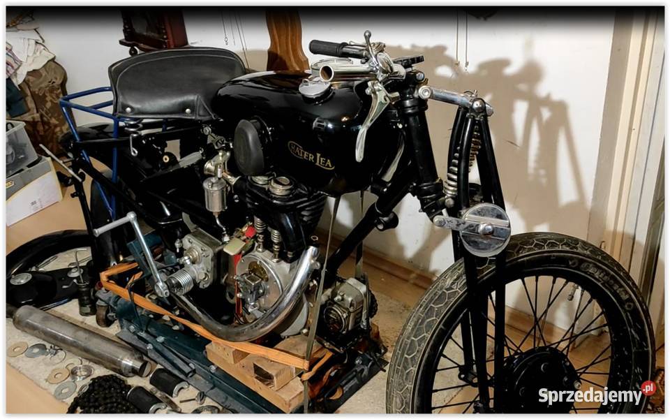 Motocykl zabytkowy Chater Lea 1932r M545 Lublin