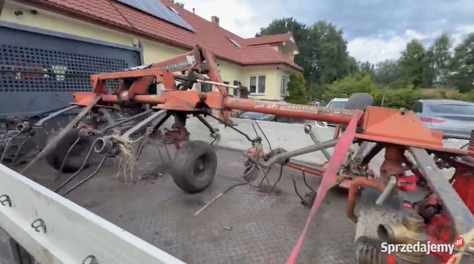 Uszkodzona przewracarka Przetrząsarka sprzedam