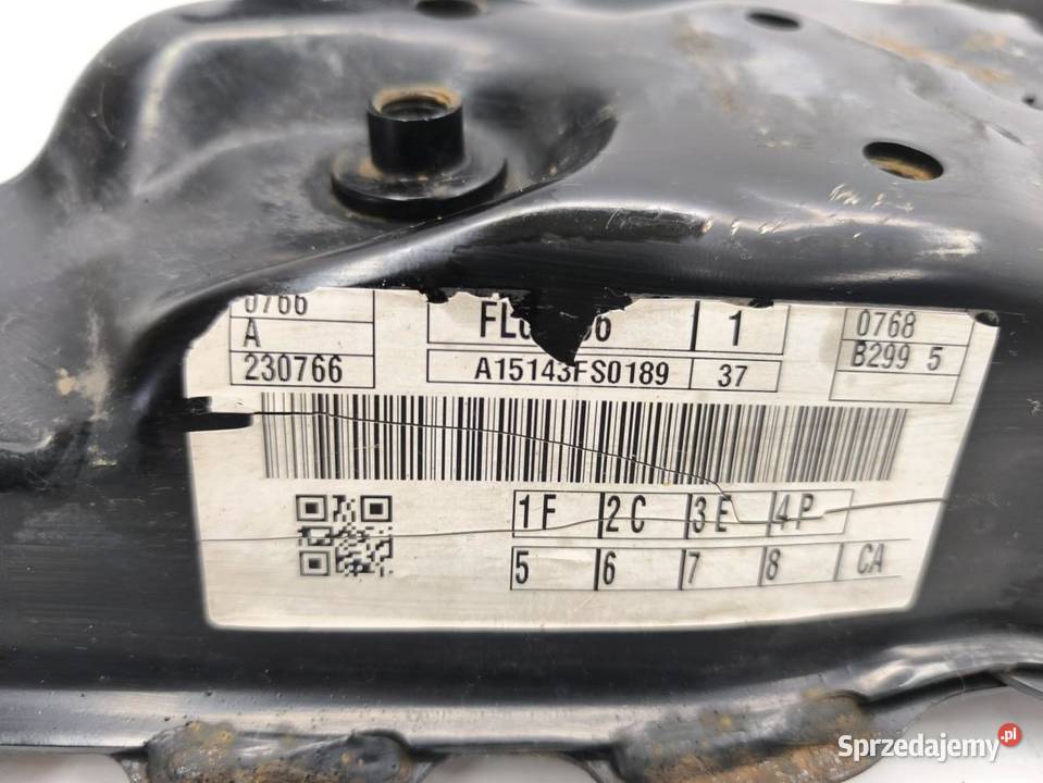 WÓZEK SANKI PRZÓD FORD FIESTA MK7 LIFT 10 osobowe wielkopolskie