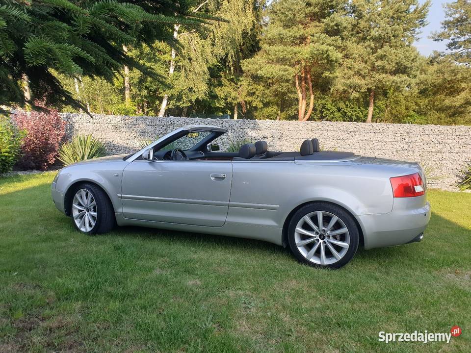 Audi A4 B6 Cabriolet 30 benzyna gaz łopatki zmiany biegów śląskie Grabowa sprzedam