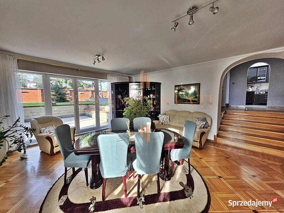 Zielona enklawa pod Warszawą dom z ogrodem utwardzona Pruszków sprzedam