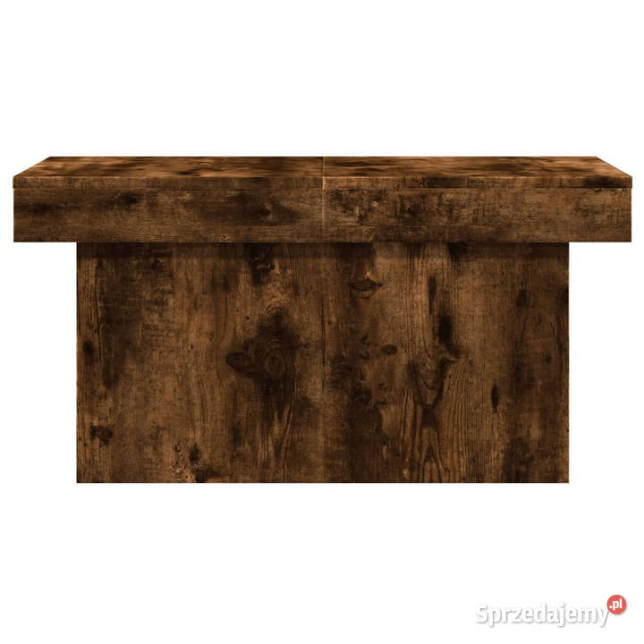 Stolik kawowy przydymiony dąb 100x55x40 WM840874 Warszawa