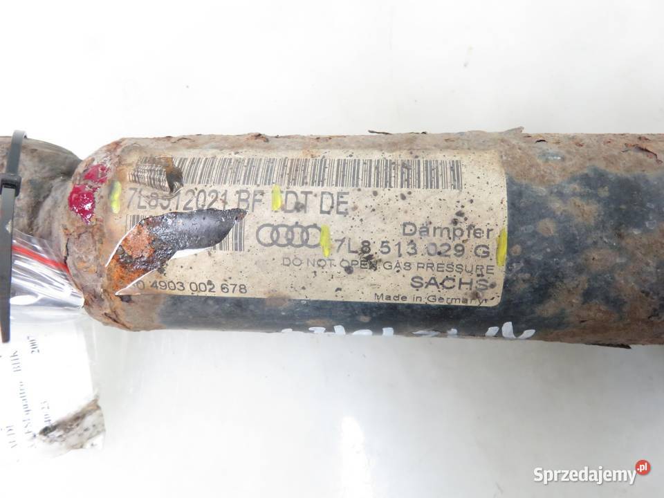AMORTYZATOR TYLNY AUDI Q7 7L8512021BF 7L8513029G