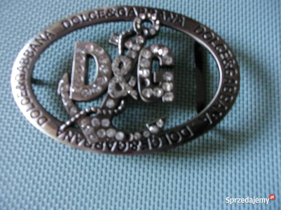Klamra do paska DG Dolce Gabbana Damskie i Dla kobiet Warszawa sprzedam