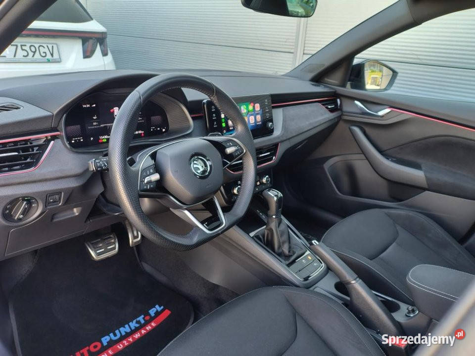 Skoda Scala 2024r panorama LED kamera sport małopolskie