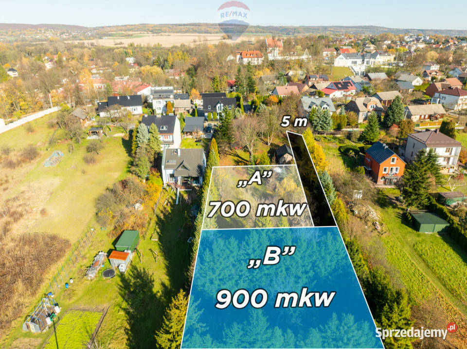 Działka B Rudawa PKP Zabierzów