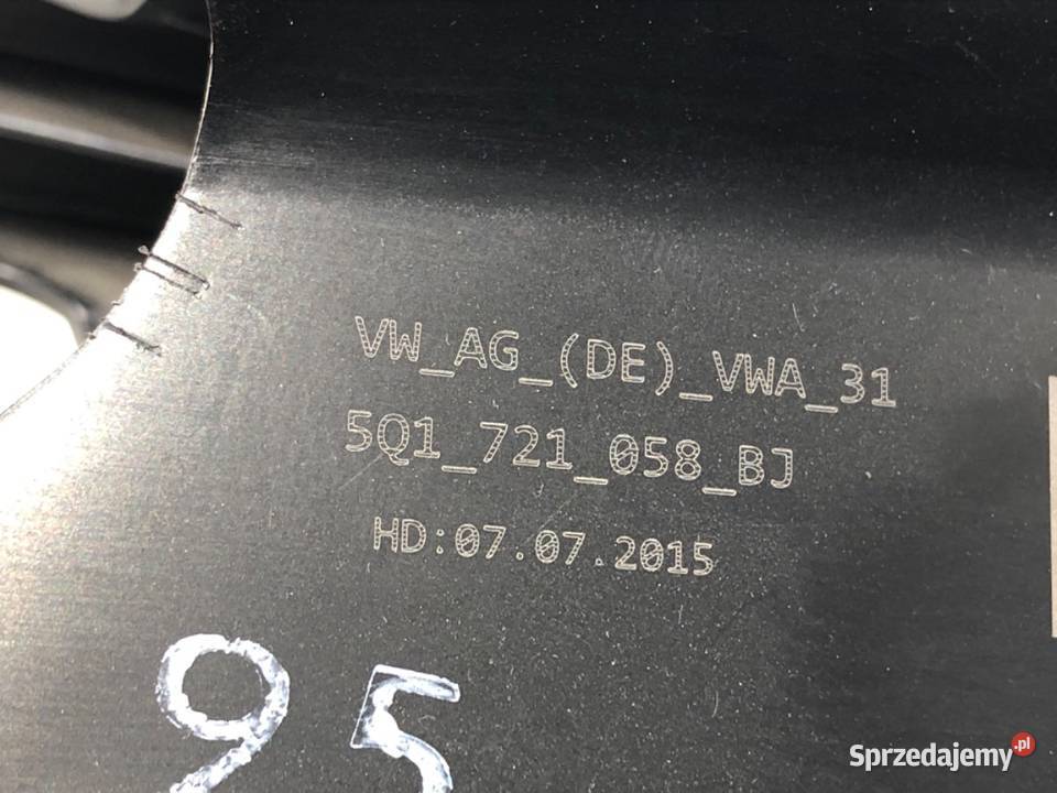 PEDAŁY MANUAL VW PASSAT B8 5Q1721059FB 14 150 podkarpackie