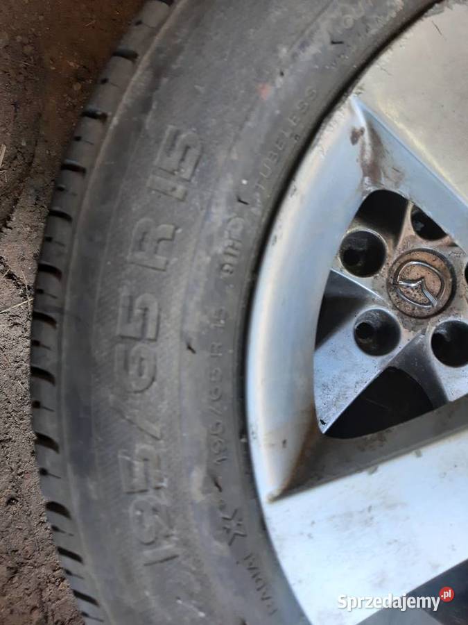Mazda 3 Felga aluminiowa R15 z oponą 19565 Ksawerów