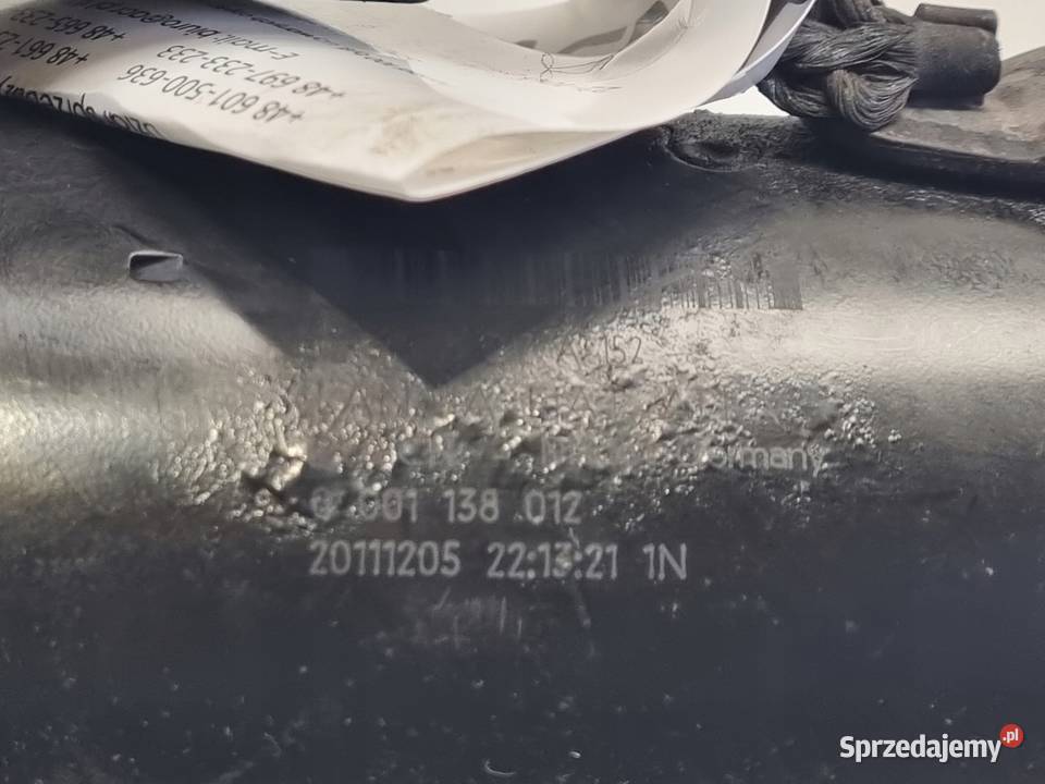 ROZRUSZNIK Fiat Doblo 13 MJet ROZRUSZNIK bosch lubelskie Rudka