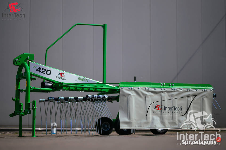 ZGRABIARKA ZK T420 GREEN 1 KARULEZOWA Model Rzędziany