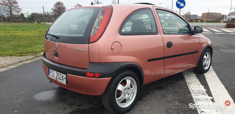 Opel corsa C Comfort 2001 10 2lata opłaty bez benzyna Słupca