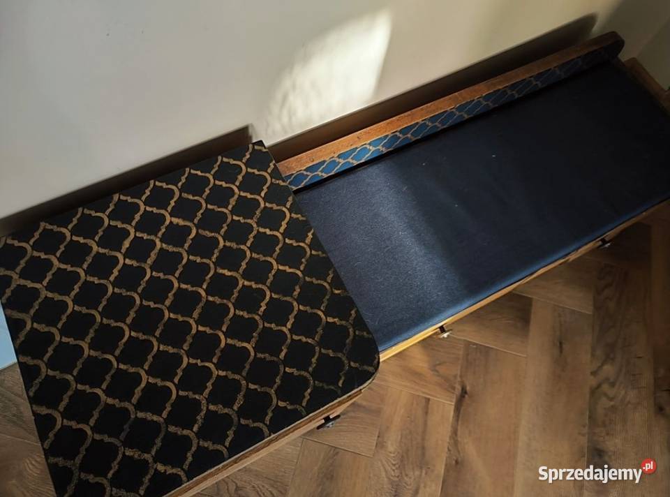 Szafka siedzisko do przedpokoju PRL Bytom