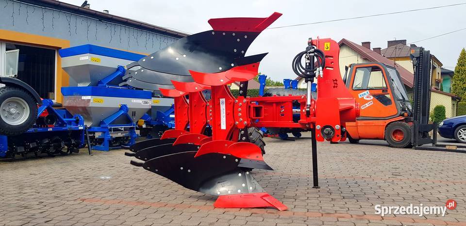 Pług obrotowy obracalny duży EUROMASZ Nowy Sącz