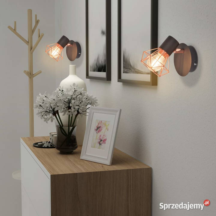 Lampy ścienne z 2 diodami LED w formie żarówek2 Warszawa sprzedam