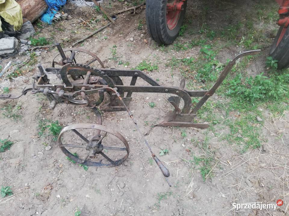 pług 2 skibowy antyk Koluszki sprzedam