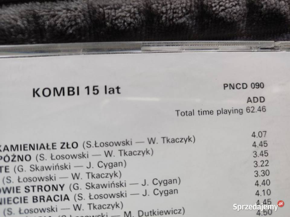 kombi 15 LAT 1990 CD kolekcjonerska płyta cd świętokrzyskie