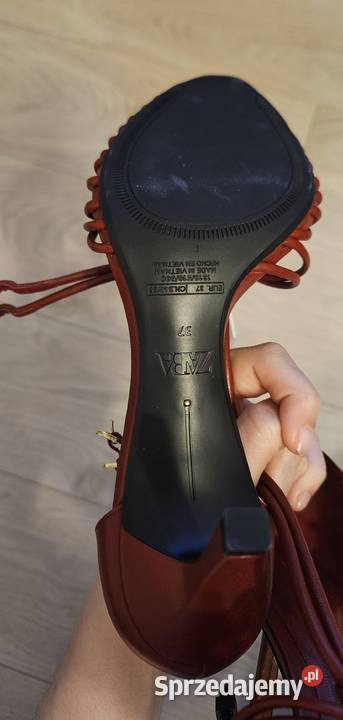 Zara sandały buty na obcasie 37 Sandały i klapki opolskie Opole