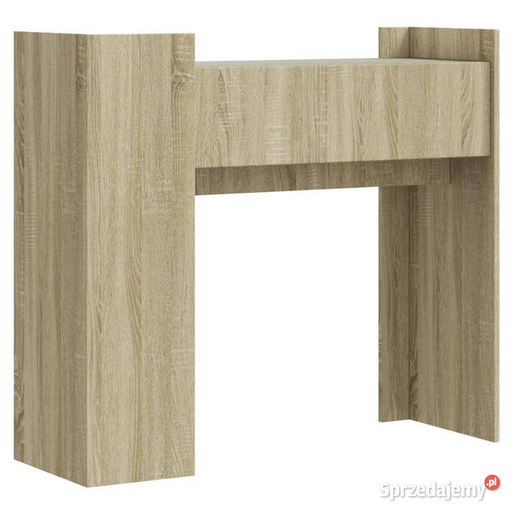 Stolik konsolowy dąb sonoma 100x35x90 WM848467 Warszawa