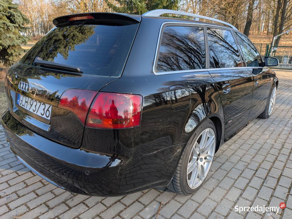 Audi a4 b7 avant Pełen SLine stan Wzorowy pomorskie Chojnice