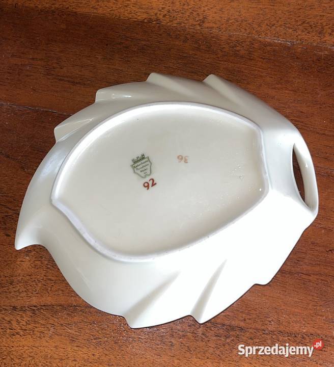 Patera listek B G Kjobenhavn Made in Denmark Porcelana i szkło Gdańsk