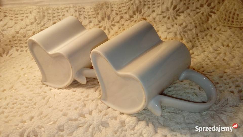 Zakochane kubeczki w kształcie serc Warszawa