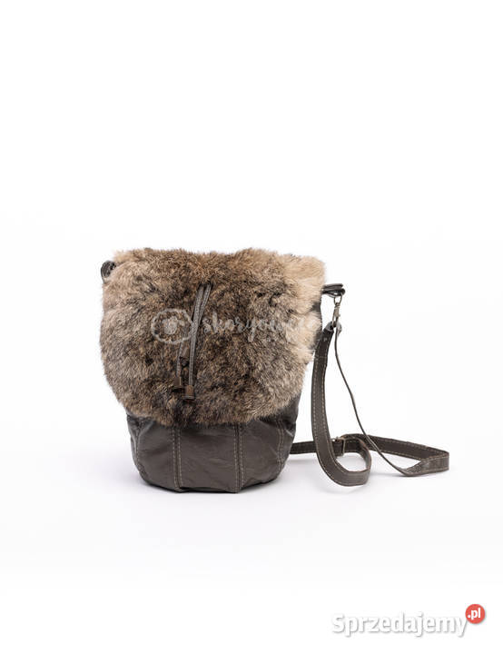 Skórzana torebka futrzana naturalne futerko z Dla kobiet Szaflary sprzedam