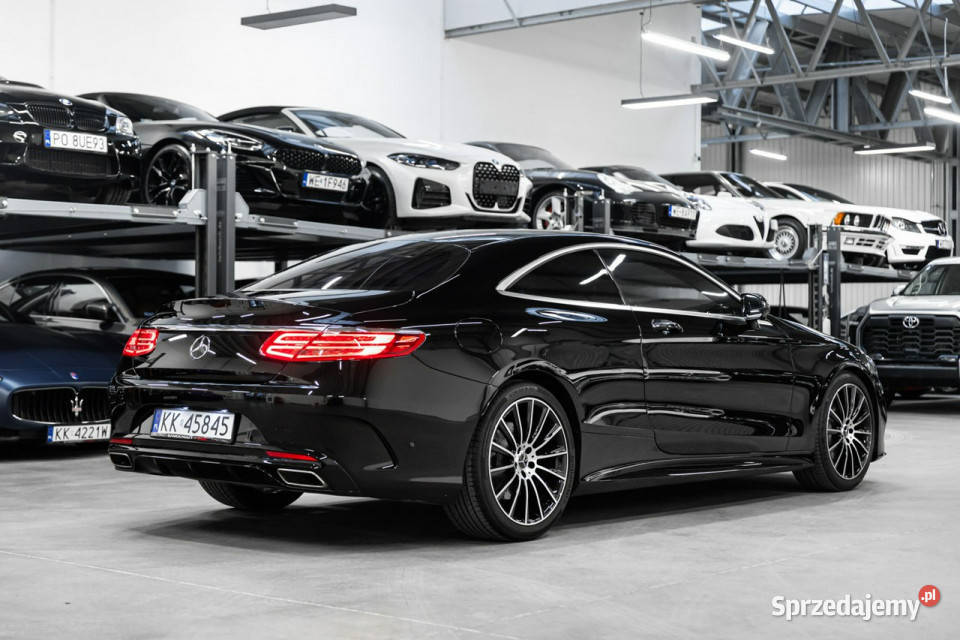 Mercedes S 400 4Matic Coupe Distronic noktowizor Mercedes-Benz małopolskie Węgrzce