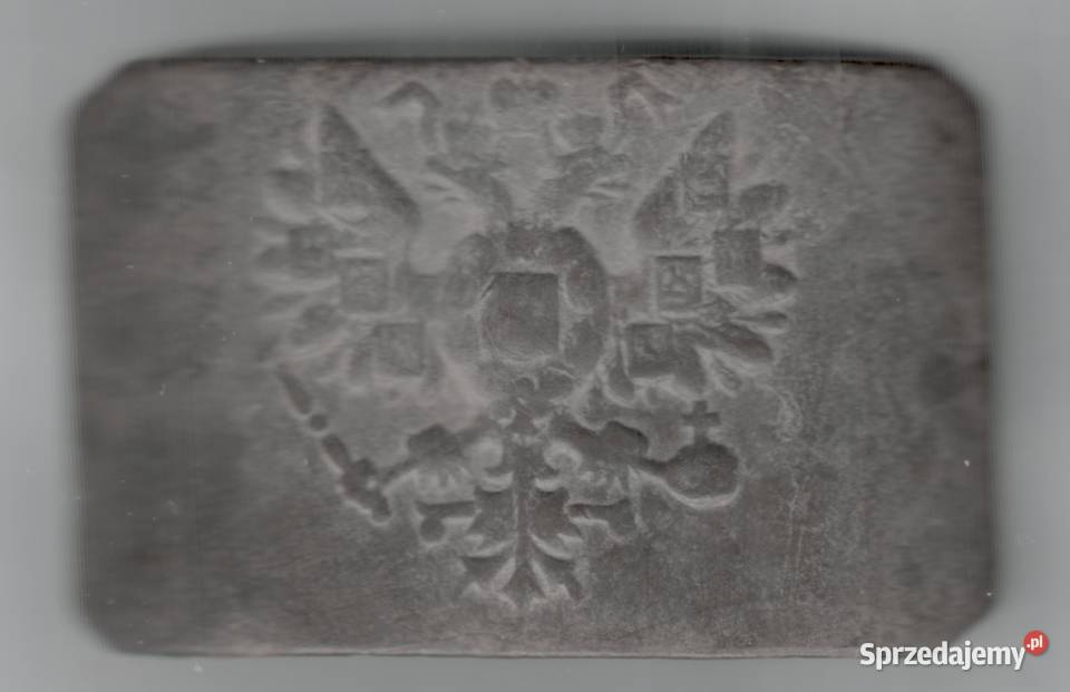 Kolekcjoerska klamra do pasa Carska Rosja Warszawa sprzedam