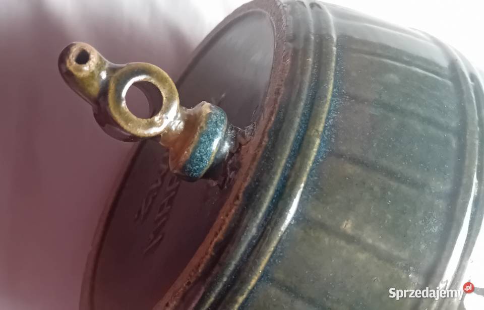 Reklamowa beczułka ceramiczna Marywil Sucherniów Porcelana i szkło