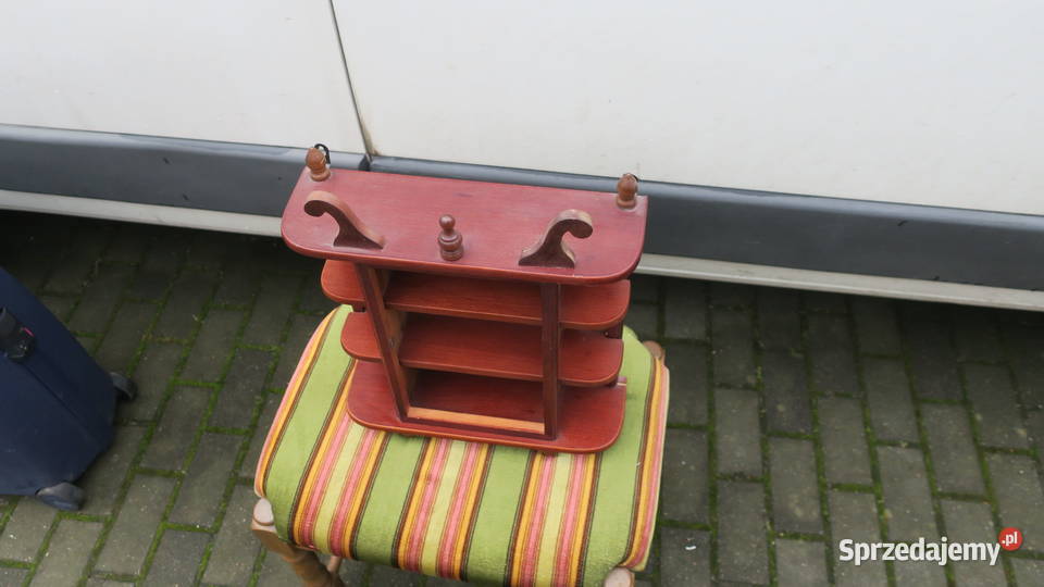 Półeczka wisząca drewniana Wrzosowo