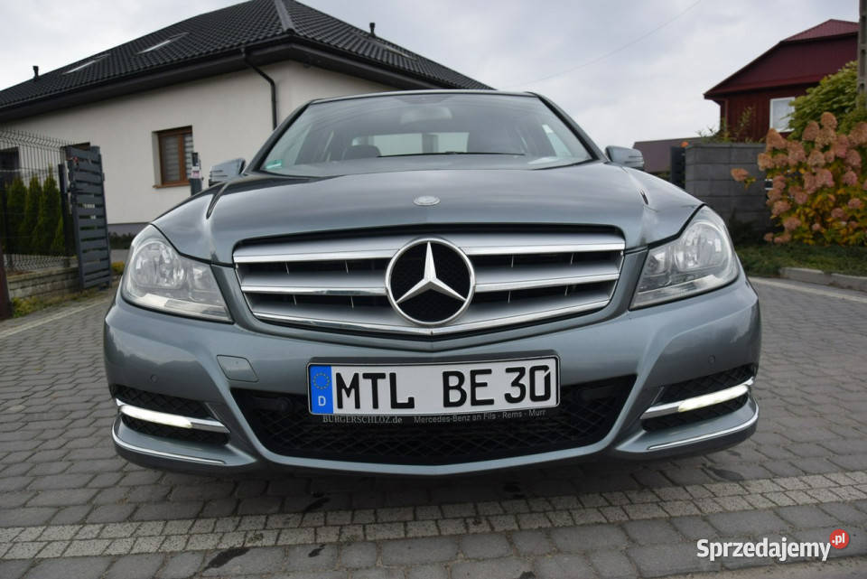 Mercedes C 180 18B Automat 185 Led 2 Kpl Kół benzyna Majdan Sieniawski