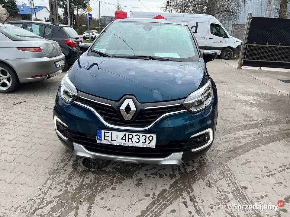 Renault Captur 2 lift full 22 zarejestrowany 4/5 Łódź