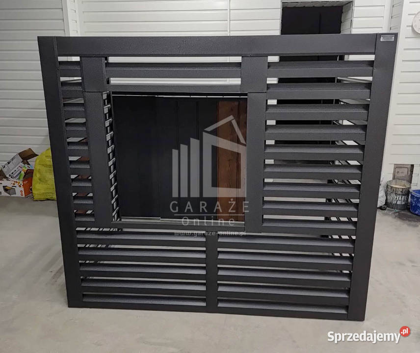 Osłona Pompy Ciepła 120x60x150 Antracyt Zabudowa Pozostałe