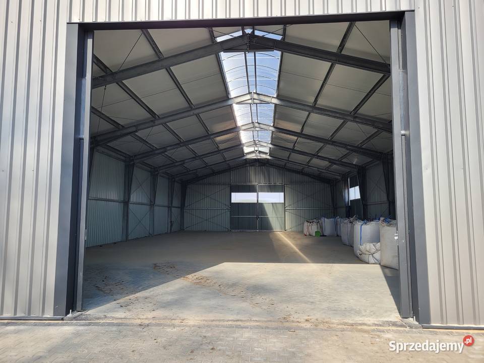Konstrukcja stalowa hali 15x30x5